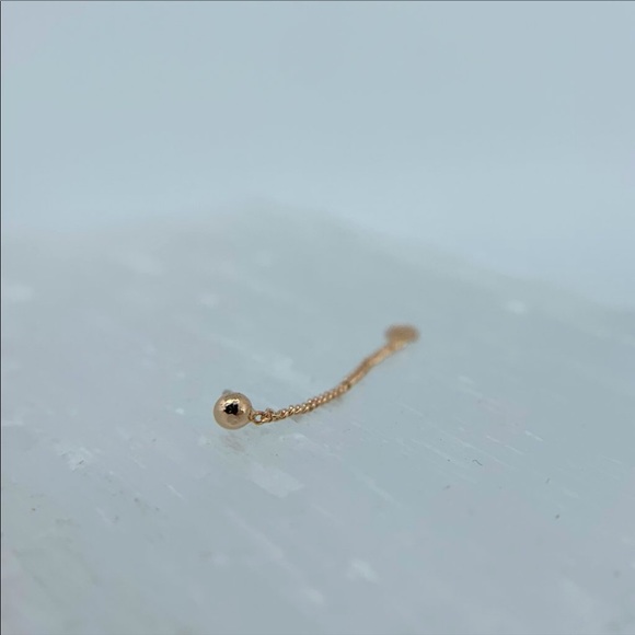 Dottie with lasso 14k rose gold end - Pupil Hall - Picture 4 of 4